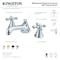 Kingston Brass KS4475AX 8" Widespread Bathroom Faucet, Oil Rubbed Bronze KS4475AX - alternate 3